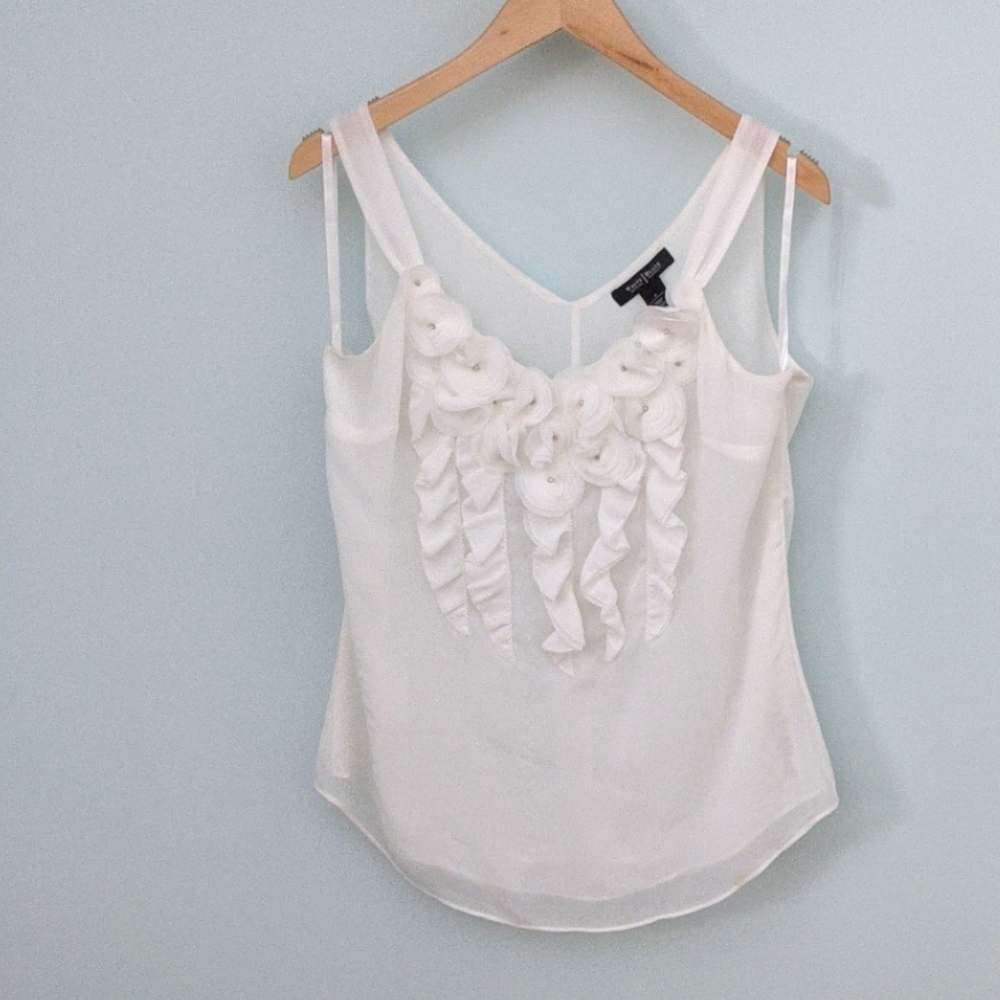 White dress top